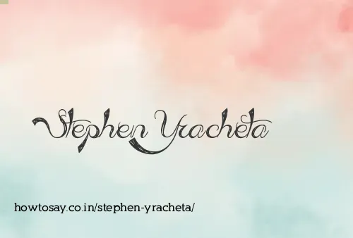 Stephen Yracheta