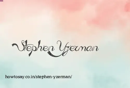Stephen Yzerman