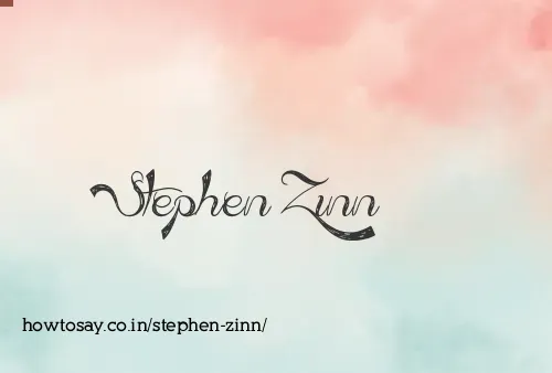 Stephen Zinn