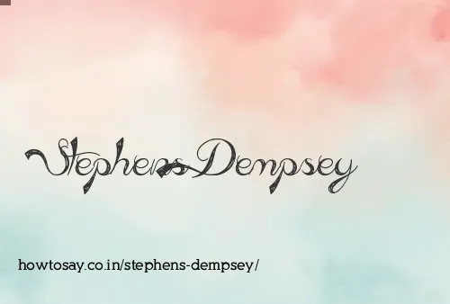Stephens Dempsey