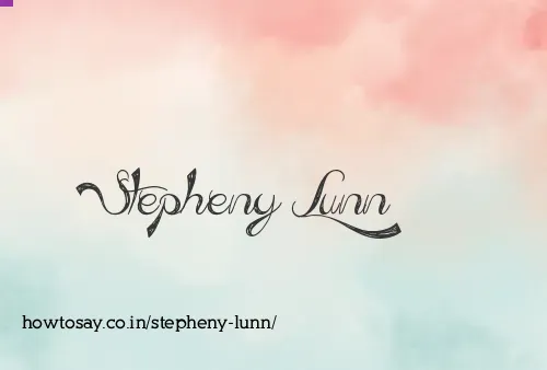 Stepheny Lunn
