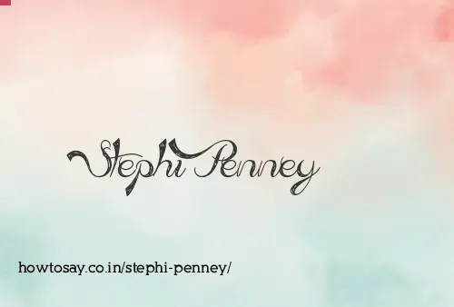 Stephi Penney