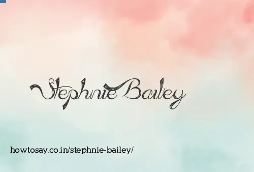 Stephnie Bailey