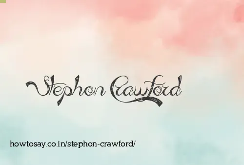 Stephon Crawford