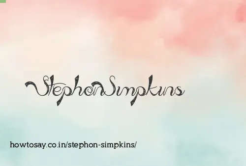 Stephon Simpkins