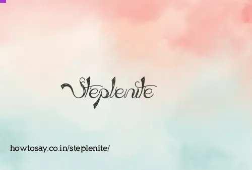 Steplenite