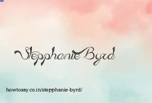 Stepphanie Byrd