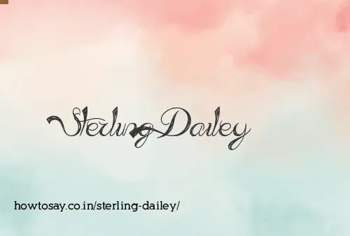 Sterling Dailey