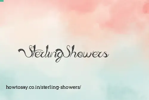 Sterling Showers