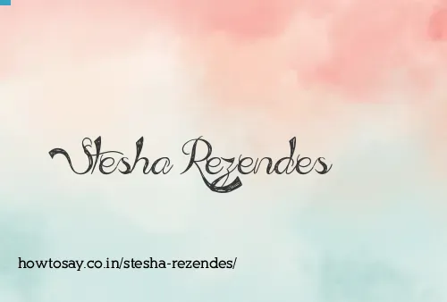 Stesha Rezendes