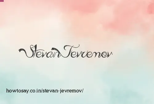 Stevan Jevremov