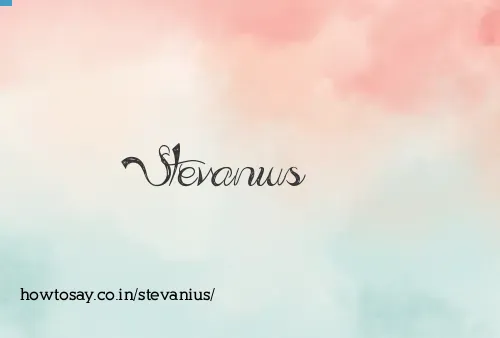 Stevanius