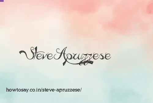 Steve Apruzzese