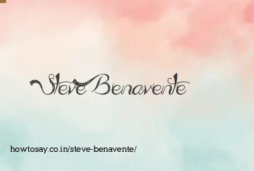 Steve Benavente