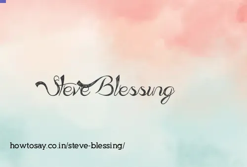 Steve Blessing
