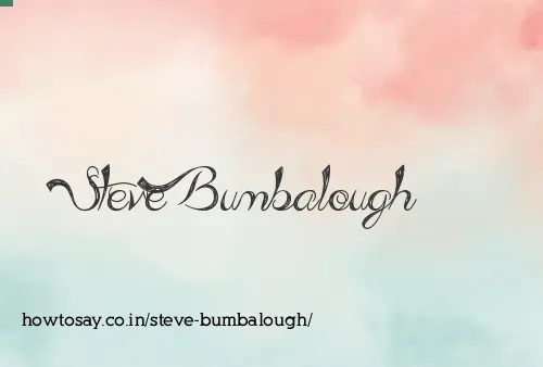 Steve Bumbalough