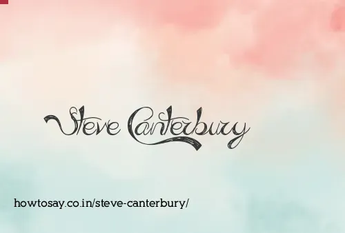 Steve Canterbury