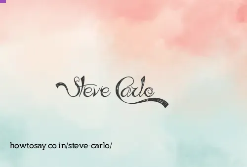 Steve Carlo