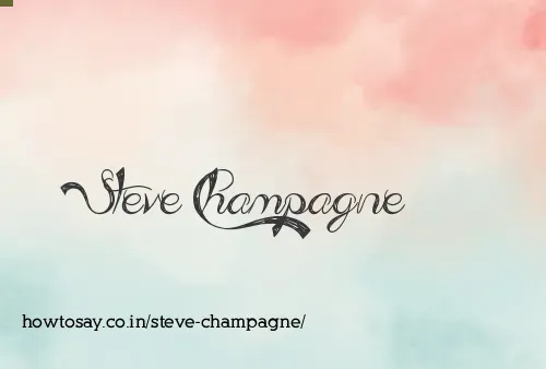 Steve Champagne