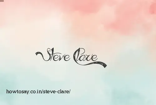 Steve Clare