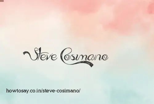 Steve Cosimano