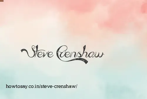 Steve Crenshaw