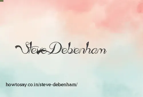 Steve Debenham