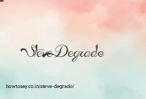 Steve Degrado