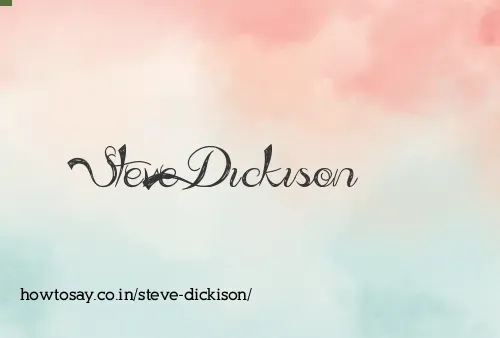 Steve Dickison