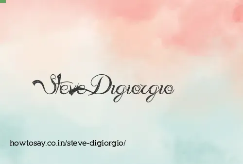 Steve Digiorgio