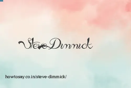 Steve Dimmick