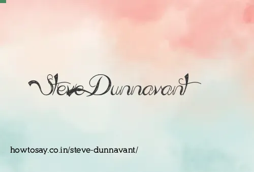 Steve Dunnavant