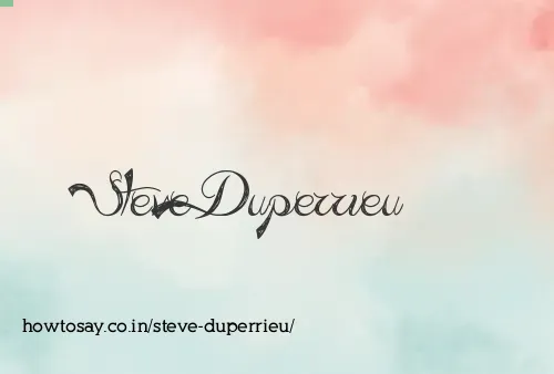 Steve Duperrieu