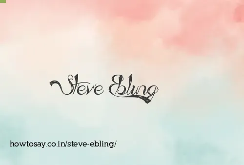 Steve Ebling