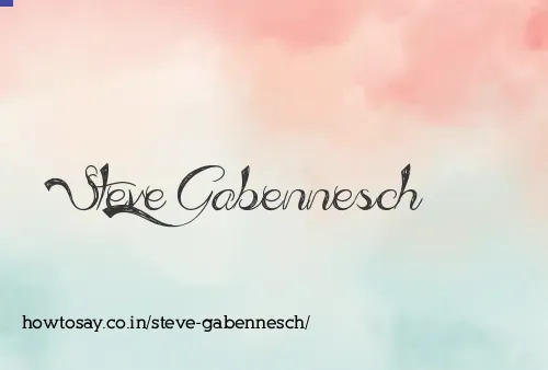 Steve Gabennesch