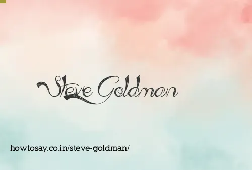 Steve Goldman