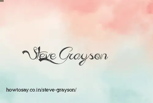 Steve Grayson