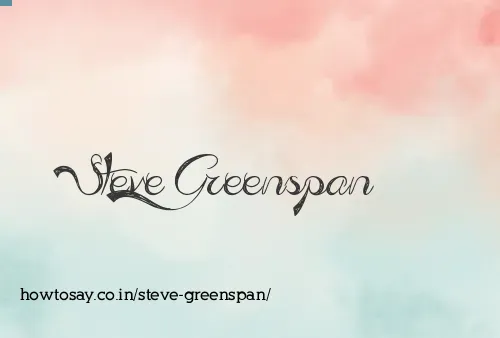 Steve Greenspan