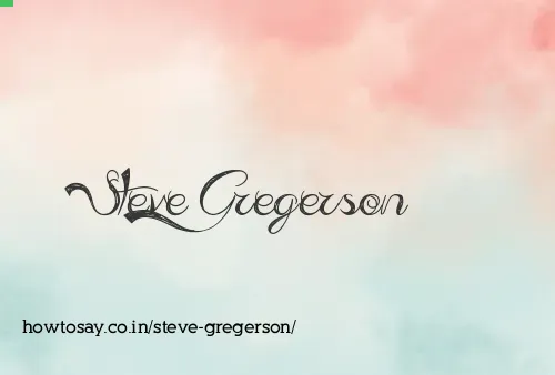 Steve Gregerson