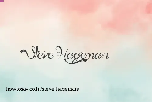 Steve Hageman