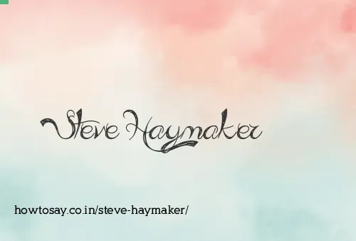 Steve Haymaker