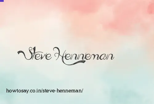 Steve Henneman
