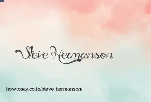 Steve Hermanson
