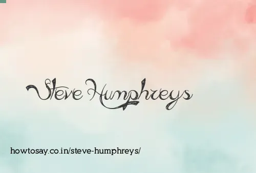Steve Humphreys
