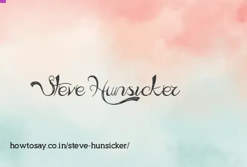 Steve Hunsicker