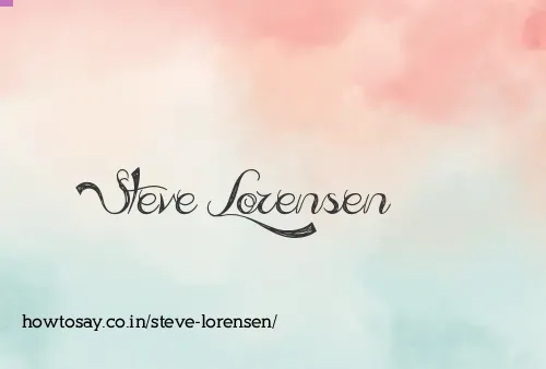 Steve Lorensen