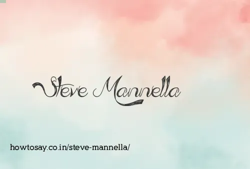 Steve Mannella
