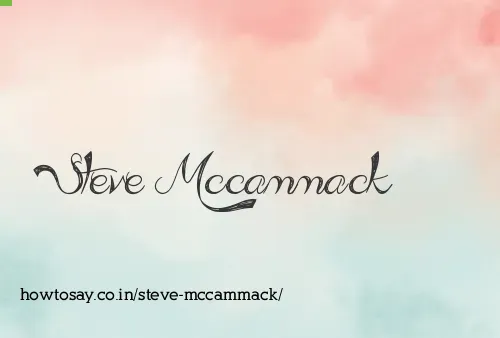 Steve Mccammack