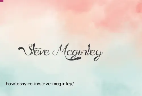 Steve Mcginley