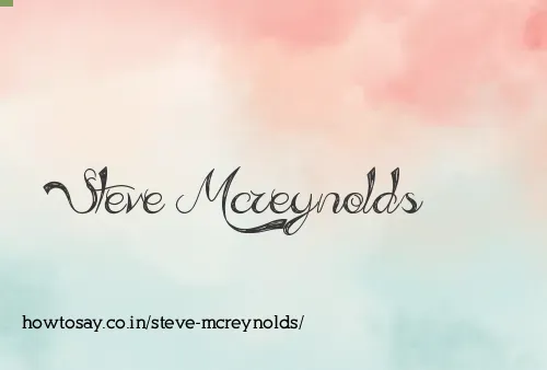 Steve Mcreynolds